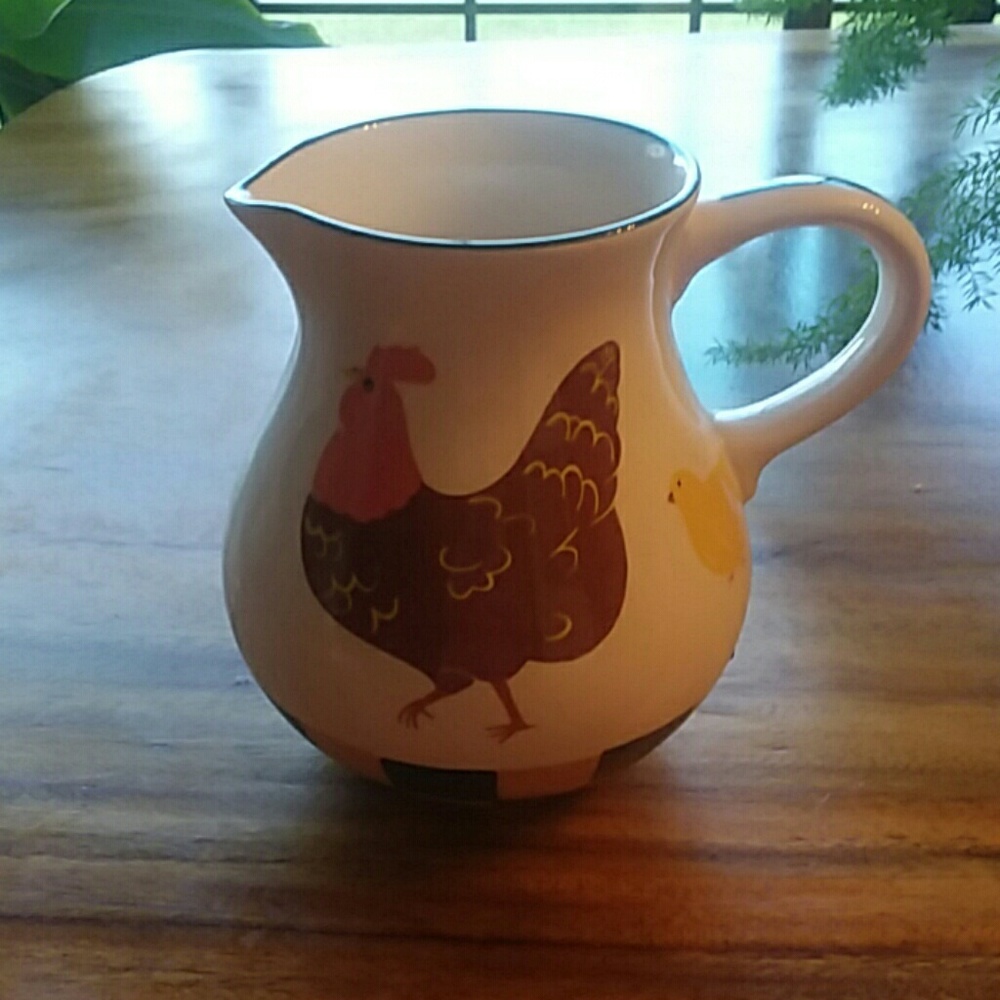 Vintage ceramic pitcher